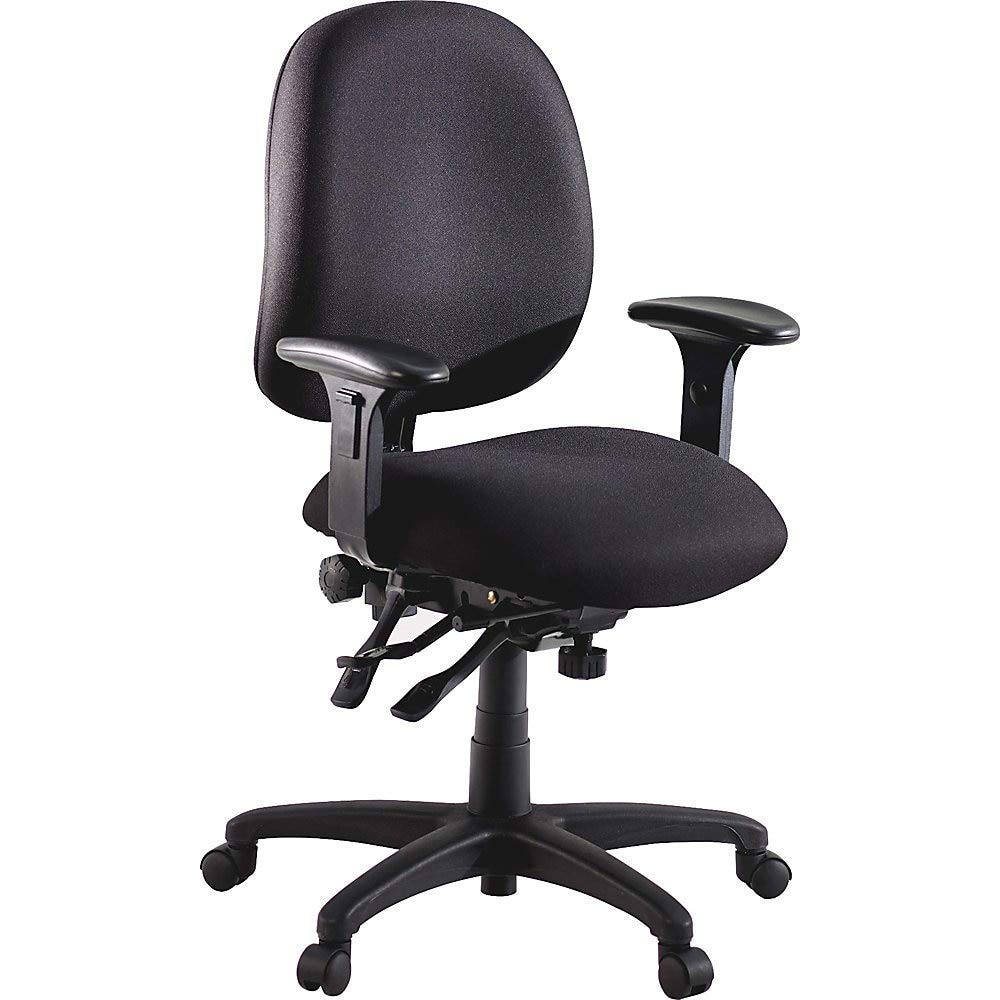 Lorell High-Performance Task Chair  27-1/4 by 25-1/4 by 41-1/2-Inch  Black