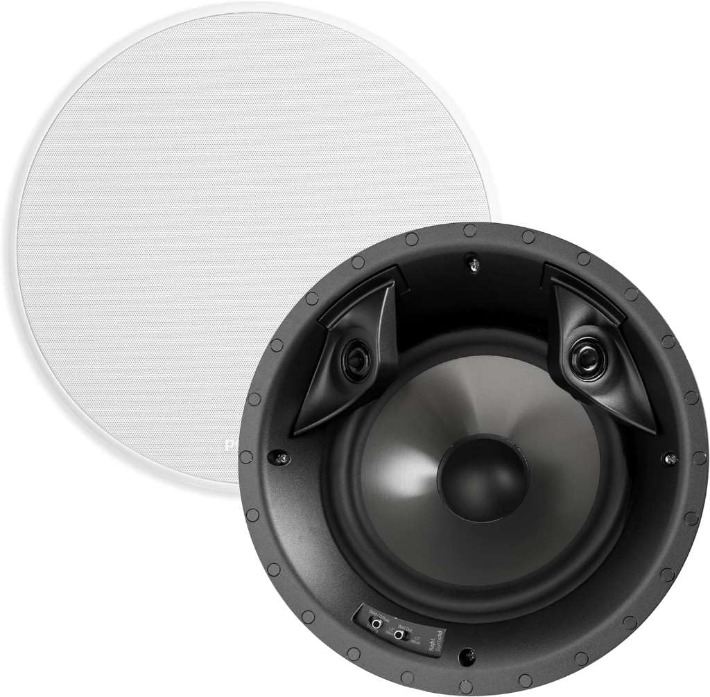 Polk Audio 80 F/X RT In-Ceiling Surround Loudspeaker with Dual Tweeters and 8-Inch Driver by Polk Audio