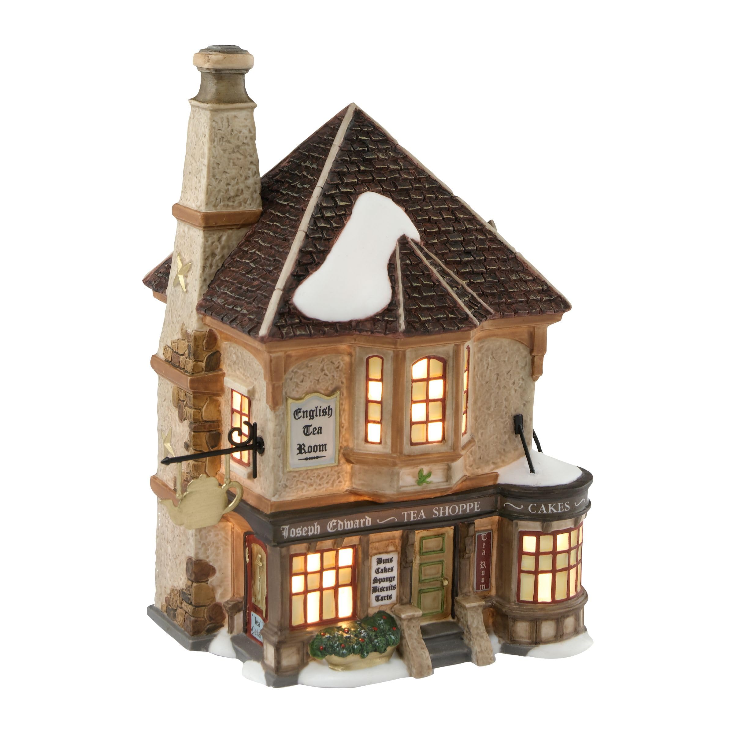お部屋やディスクに★ジョセフ?エドワード　お茶専門店　Department 56社 [並行輸入品]