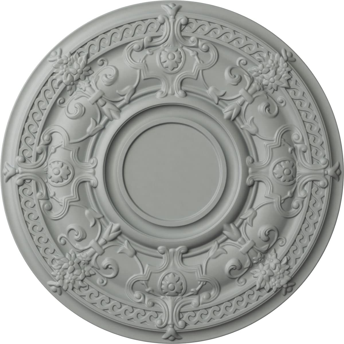 Ekena Millwork 33 7 / 8インチod Dauphine天井Medallion CM33DA 1