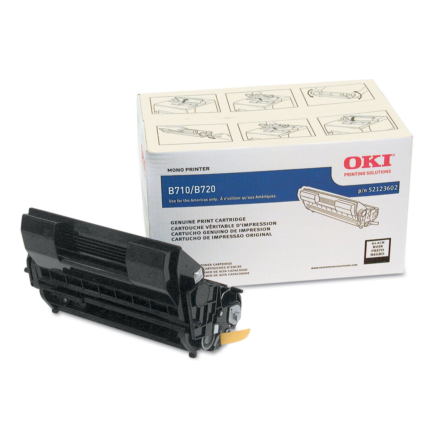 OKI52123602 - 52123602 High-Yield Toner by OKI
