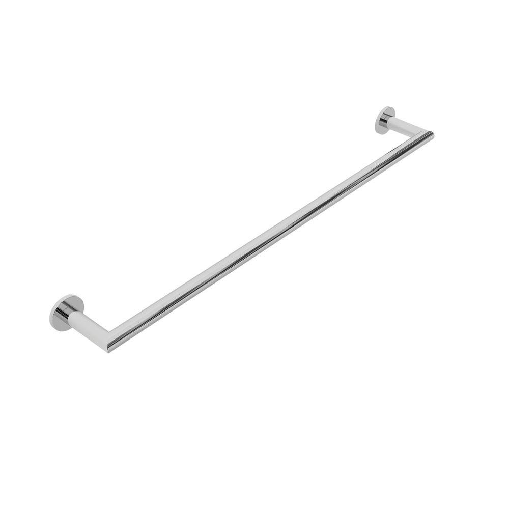Ginger 4603 Kubic 24 Towel Bar with Plain Rosette  Polished Chrome [並行輸入品]