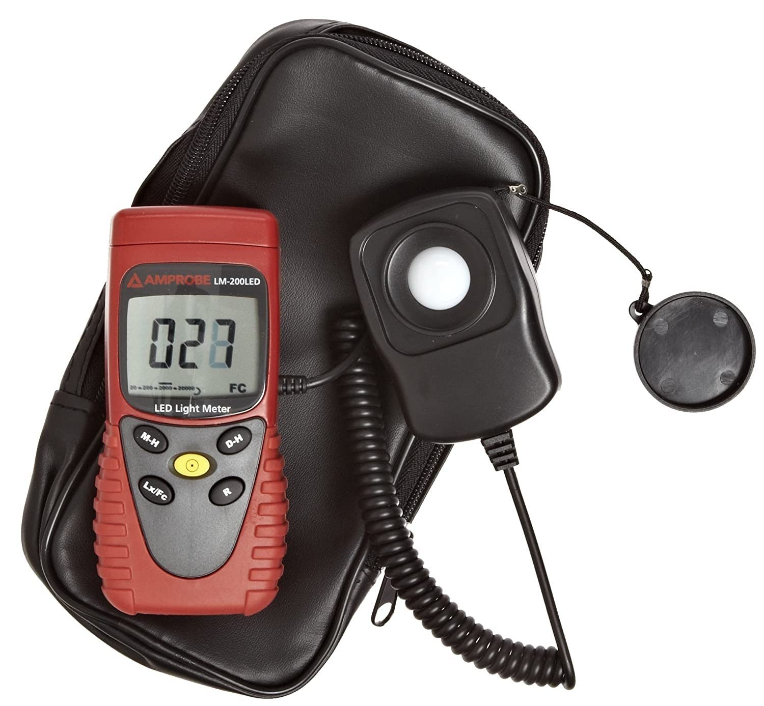 Amprobe Lm-200 LEDライトメーター、シリコンフォトダイオードおよびフィルター｜global研究所