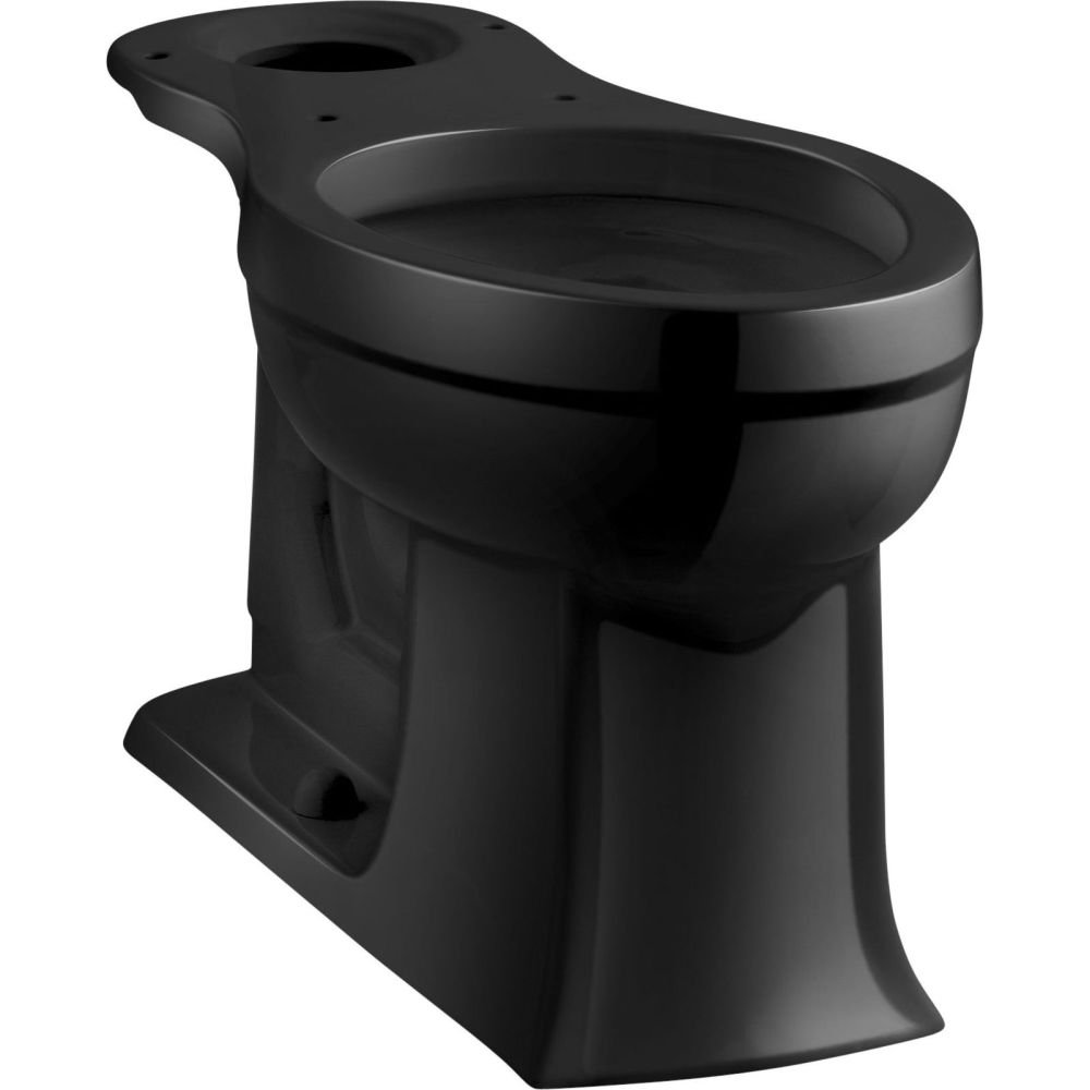 Kohler K-4356-7 Archer Comfort Height Elongated Bowl Black Black｜global研究所