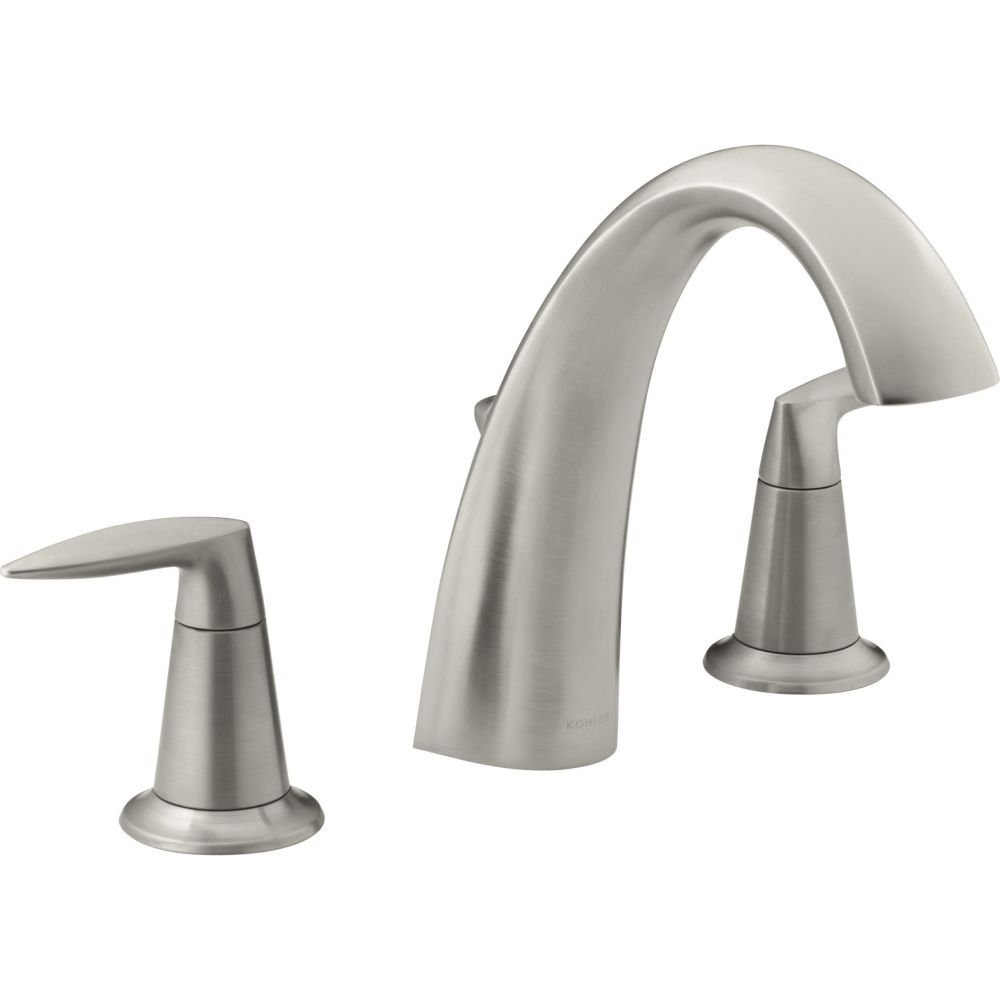 KOHLER K-T45117-4-BN Alteo バス蛇口トリム ダイバーター付き、バルブは付属していません、鮮やかなブラッシュドニッケル 56,677円