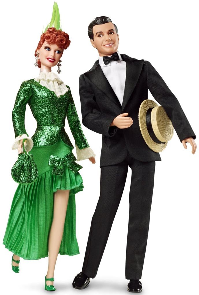 Mattel I Love Lucy & Cuban Pete Ricky バービー ピンク ラベル ギフトセット