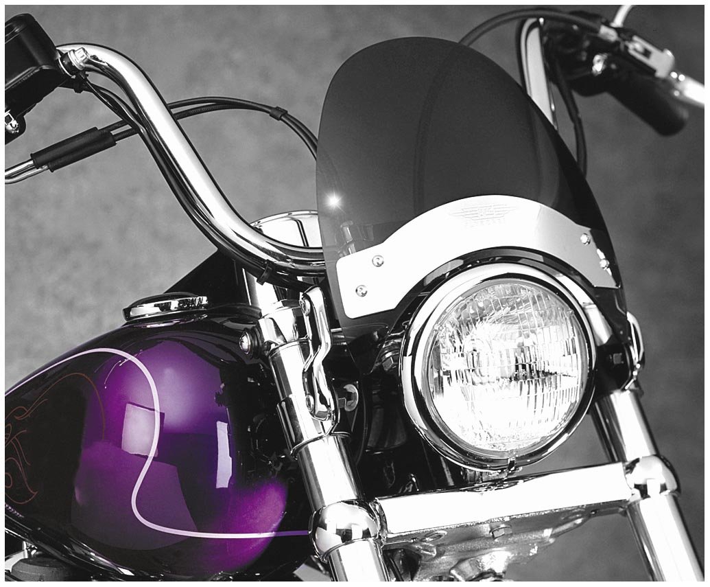 National Cycle フォークマウント フライスクリーン フロントガラス クロム/ダークスモーク N2531 WP｜global研究所 36,626円