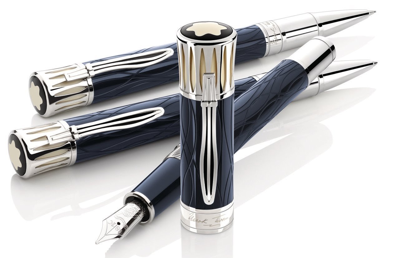 Mont Blanc - ライターズエディション - マークトウェイン ローラーボールペン|global研究所