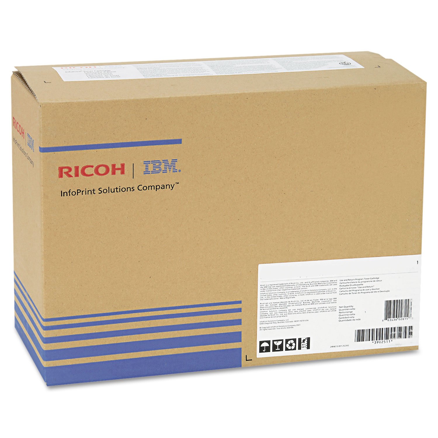 Ricoh ? 406628トナー、20000ページ印刷可、ブラック