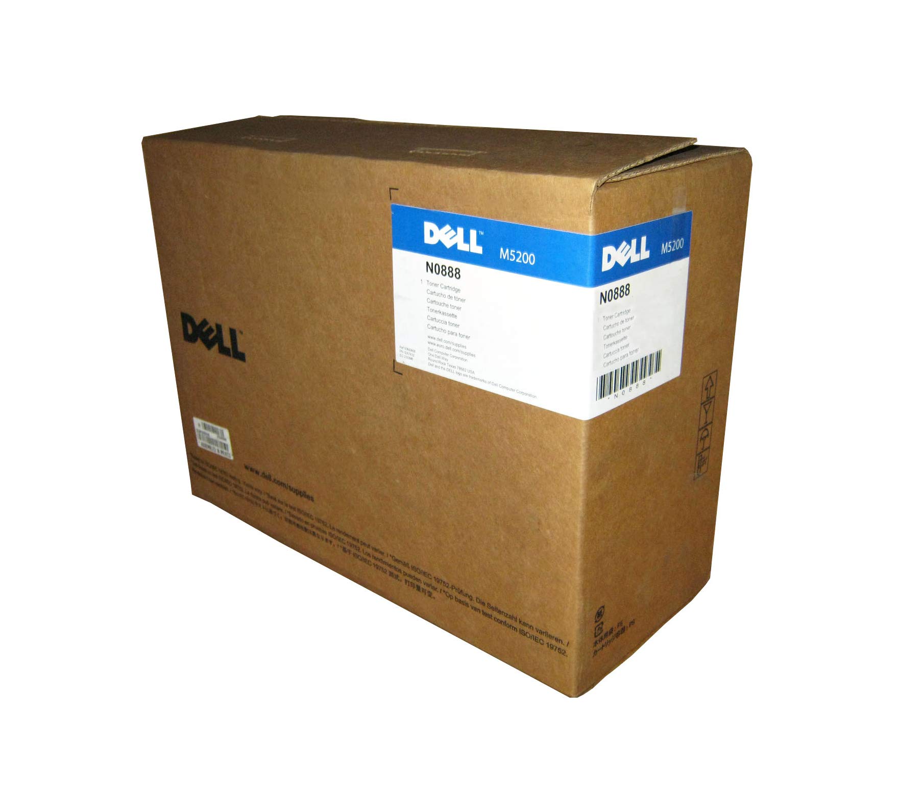 Dell完全無欠n0888 m5200 N黒いこと判定基準トナーOEM