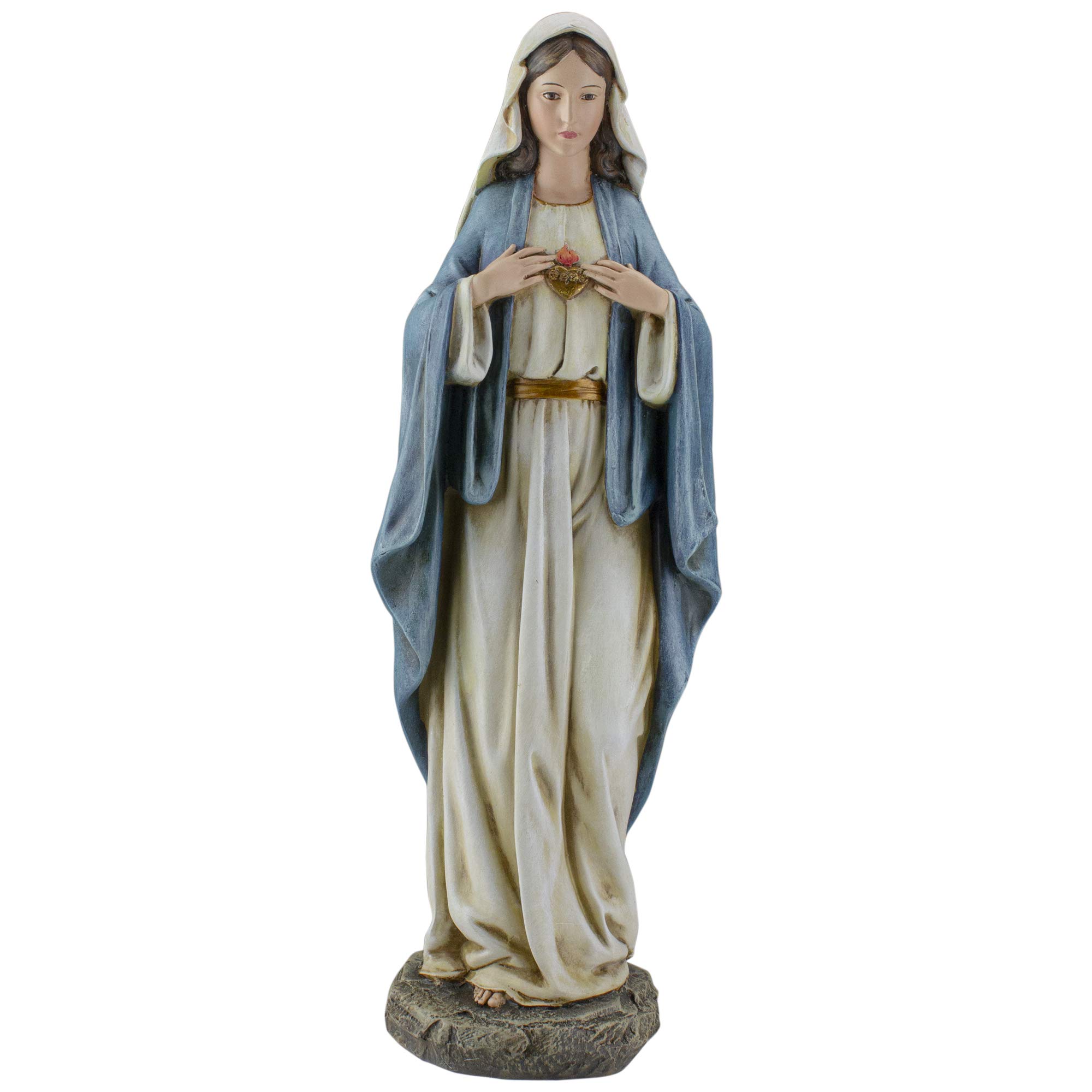 Renaissance Collection Joseph's Studio by Roman Exclusive Immaculate Heart of Mary Figurine 14-Inch画像