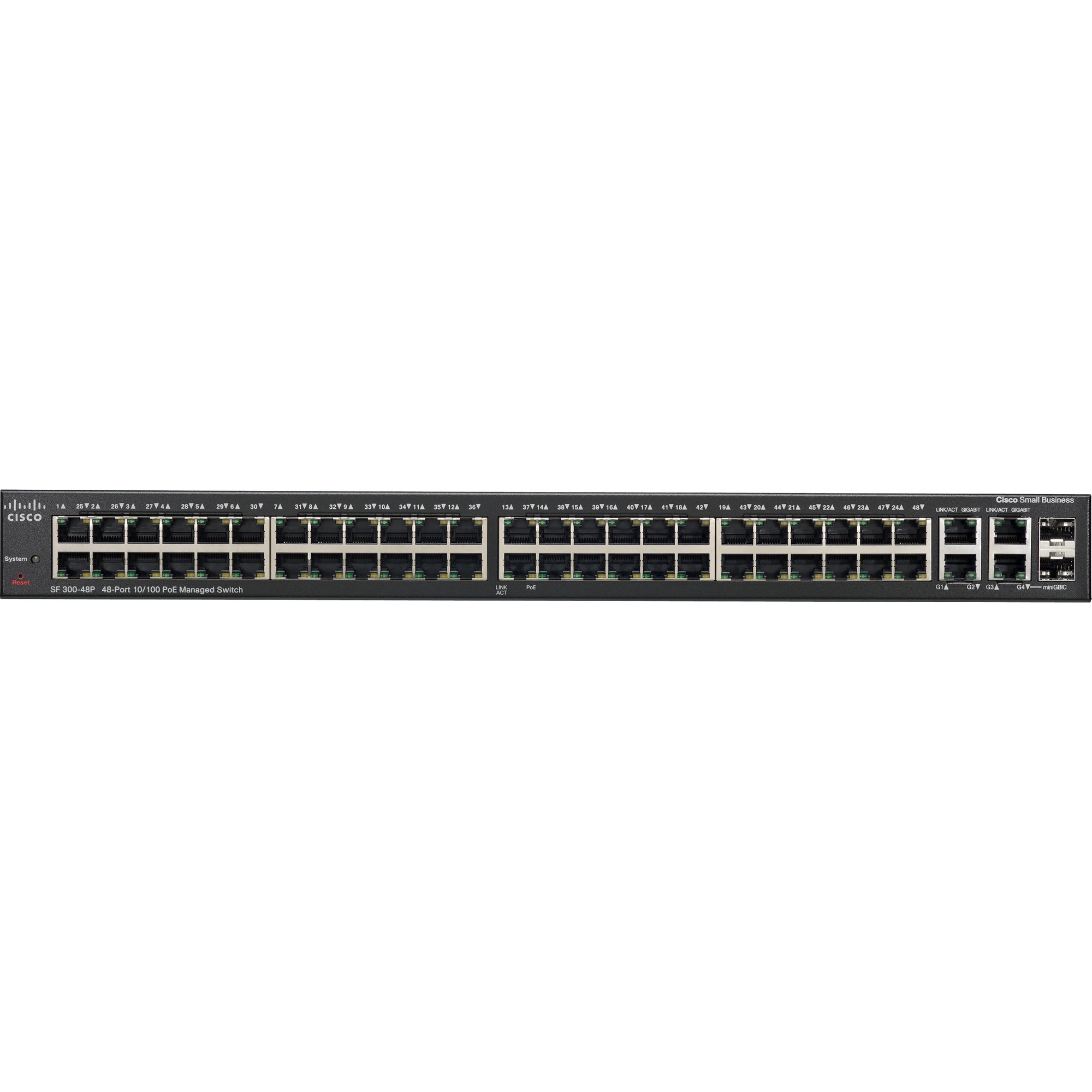 Cisco Small Business SRW248G4P-K9-NA - switch - 48 ports - managed｜global研究所 92,932円