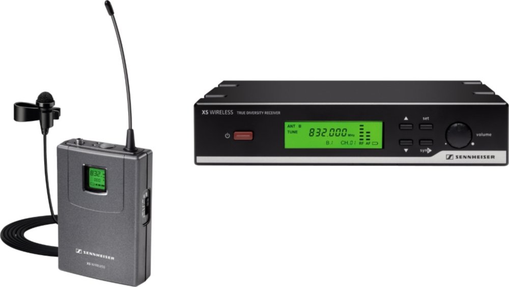 Sennheiser XSW 12-A XS Wireless Lavalier System - SK 20  ME2 and EM 10 Receiver - A 548-572 MHz by Sennheiser