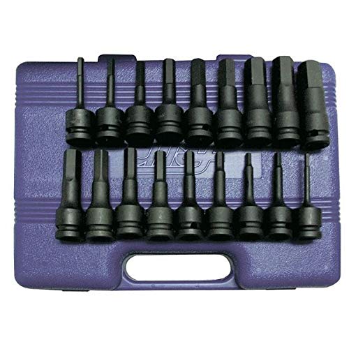 1/2インチ ドライブインパクトビットソケットセット SAE/メトリック 18pcs