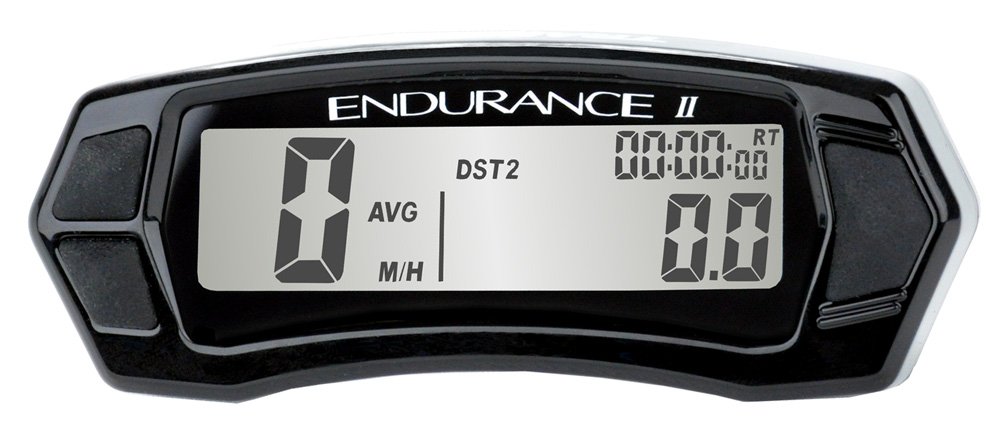 Trail Tech 202-704 Endurance II ステルス 黒いこと 電子計算機