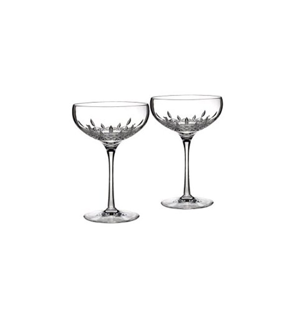 Lismore Essence Saucer Champagne Glass (Set of 2) by Waterford