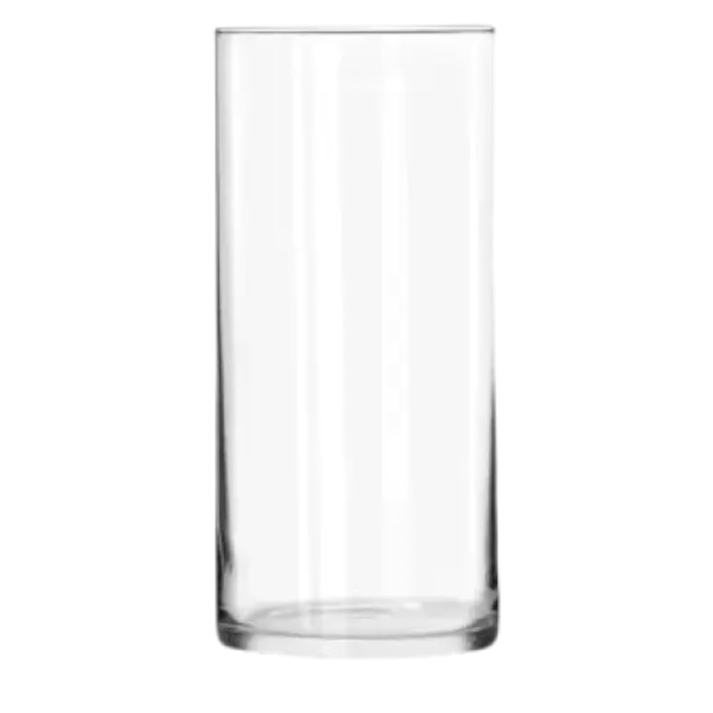 Libbey Cylinder Vase 7-1/2-Inch Clear Set of 12