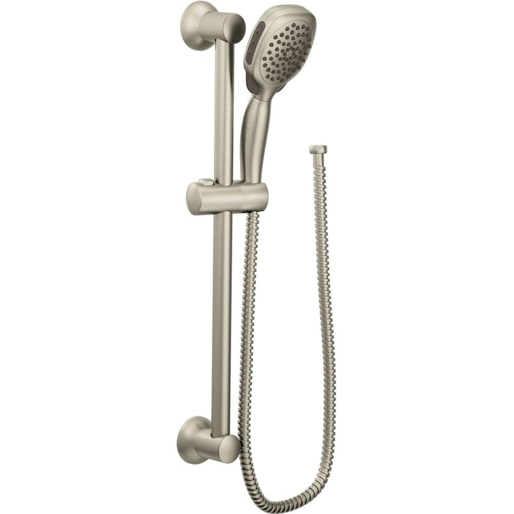 Moen S3870EPBN ツイストハンドヘルドシャワー、つや消しニッケル