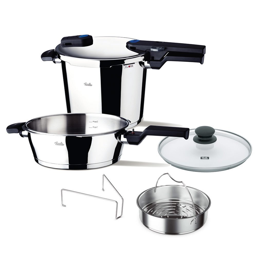 【フィスラー 】Fissler FSSFIS5861 Vitaquick FIS5861 Quattro-Set  Stainless Steel