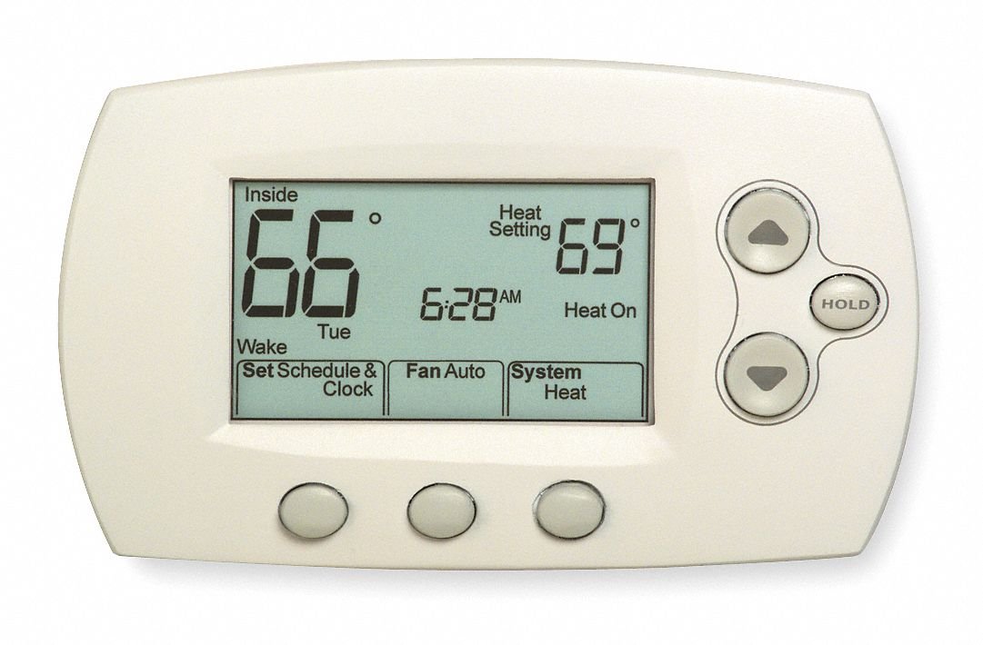 Honeywell  Inc. TH6220D1028 大型見せびらかす 英語とエスパニア語の包みと据え置き言いあらわす書