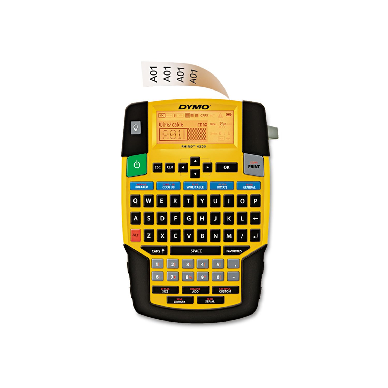 DYM1801611 - Dymo Rhino 4200 Label Maker for Security and Pro A/V by DYMO|global研究所