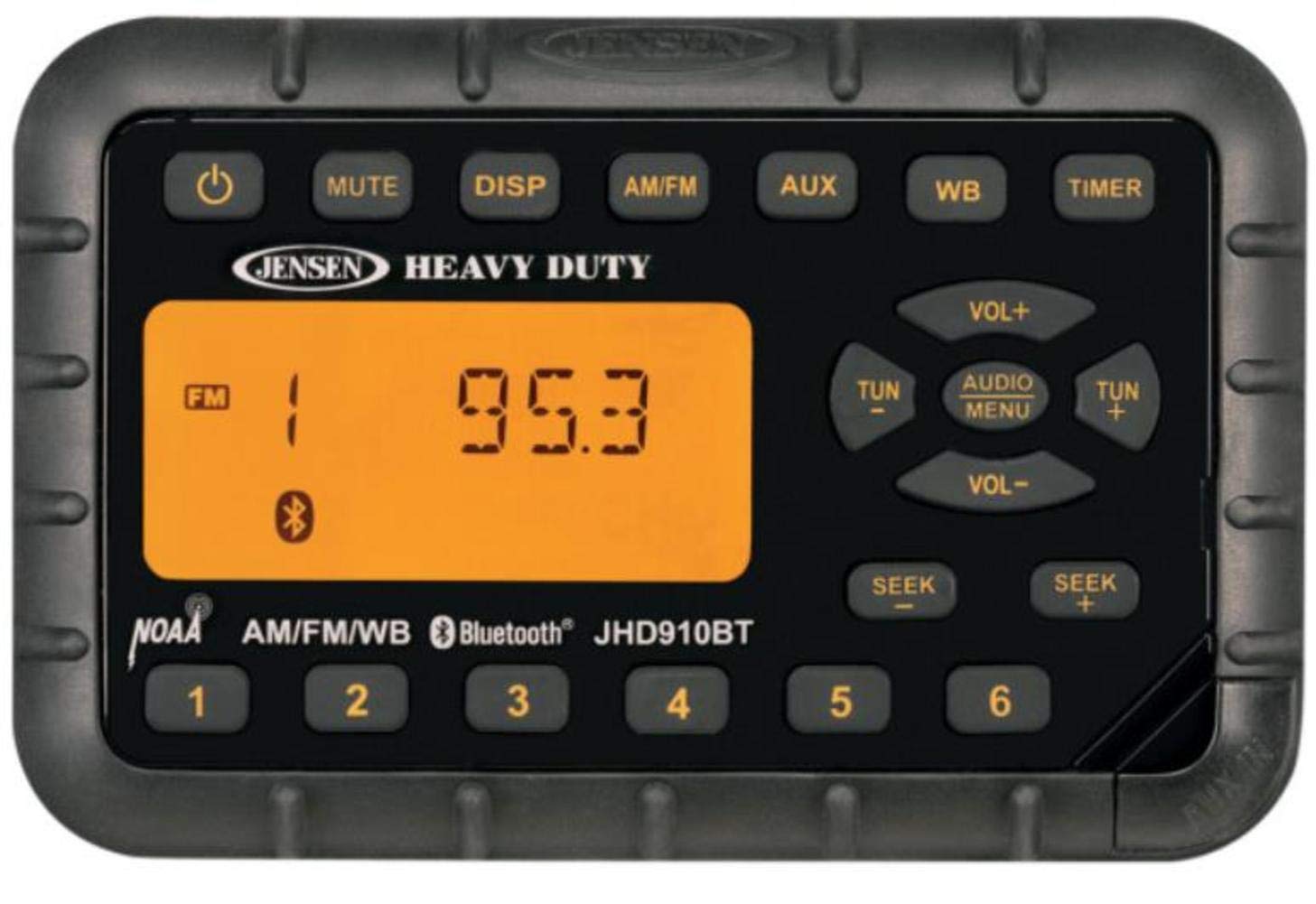 Jensen JHD910BT Bluetooth Mini Radio JHD910BT by Jensen