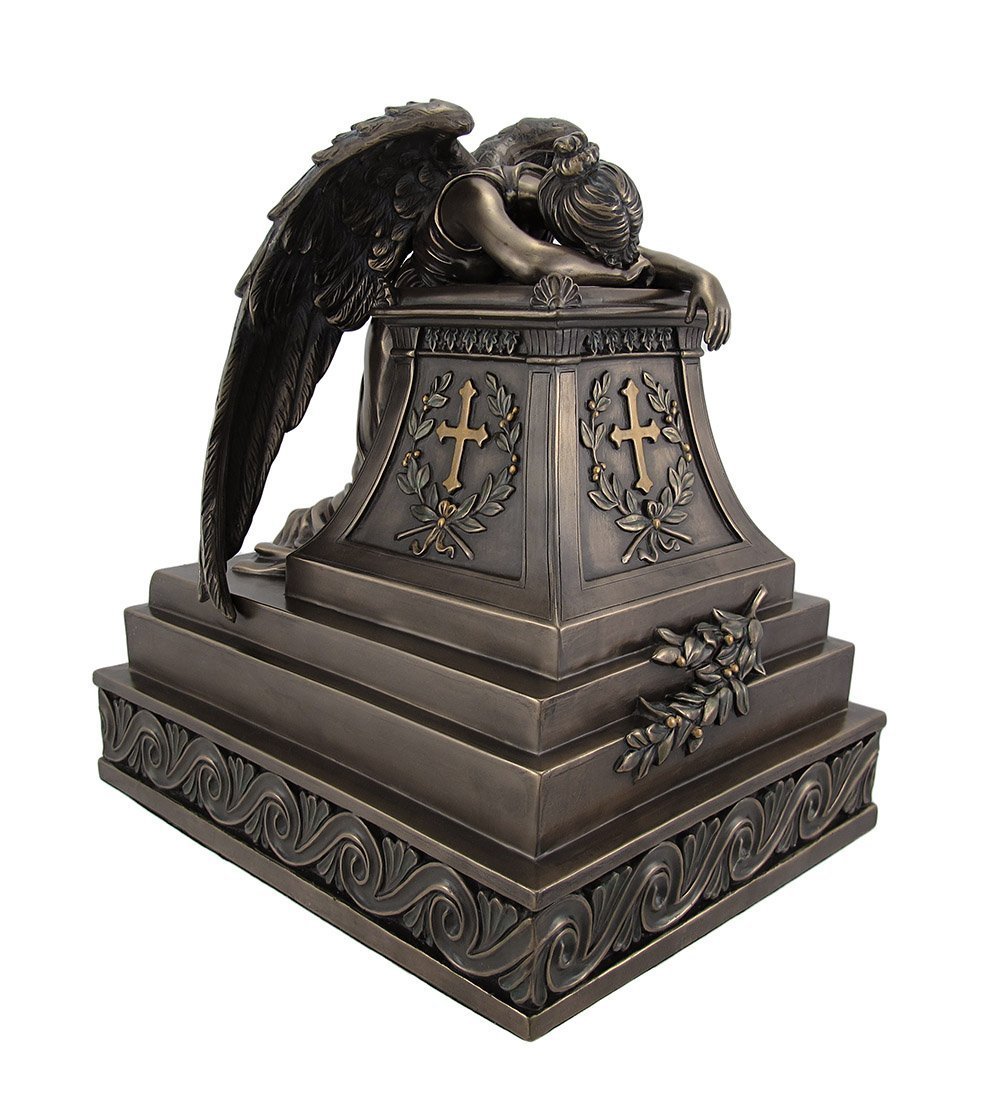 ブロンズFinished Mourning Angel Urn｜global研究所