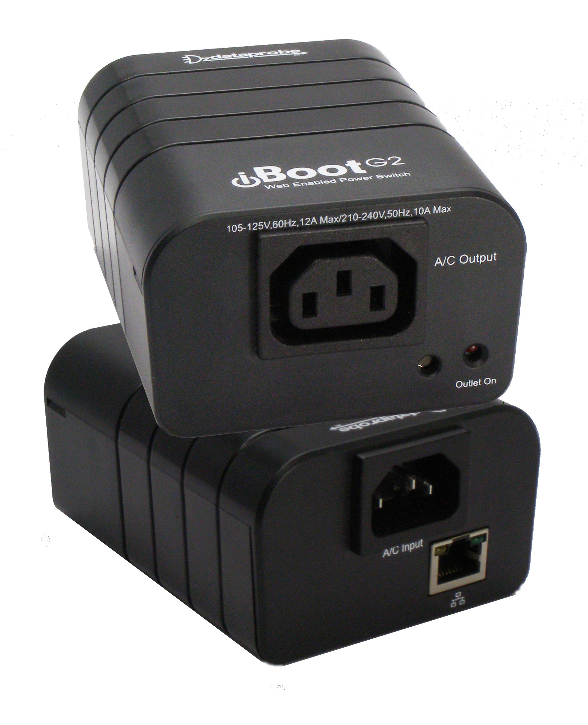 Dataprobe iBoot-G2 Basic Network Power Switch  1 Outlet  Home Automation and Remote Rebooting (Routers  WebCams  Servers)