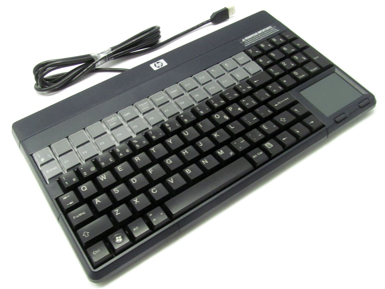 HP (ヒューレット・パッカード) フレンチ・カナディアン POS 106 USB鍵盤 492247-001 タッチパッドリテール付き添い人