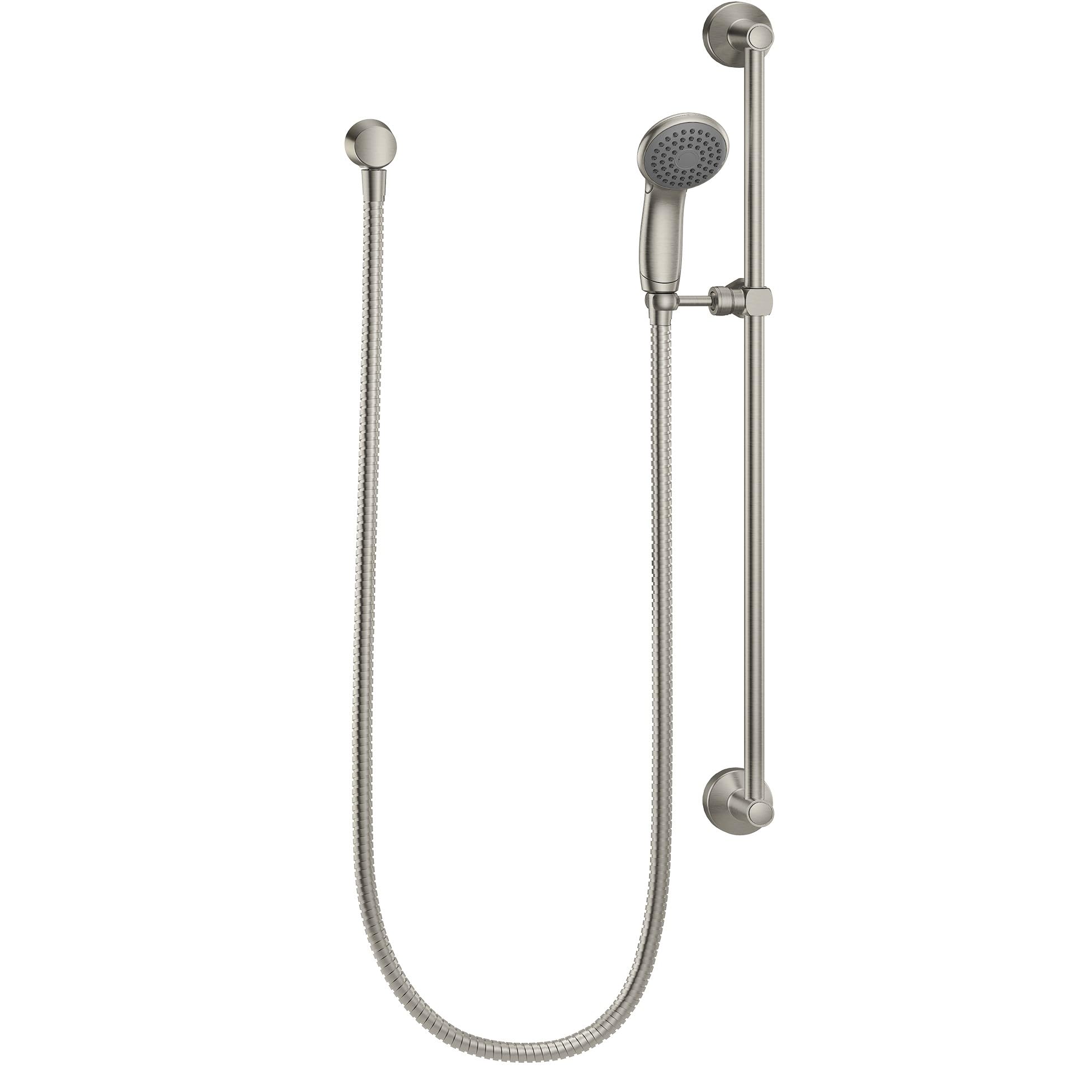 Moen 52710ep15cbn Commercial m-duraスライドバーハンドシャワー、30インチ、1.5-gpm、クラシックつや消しニッケル