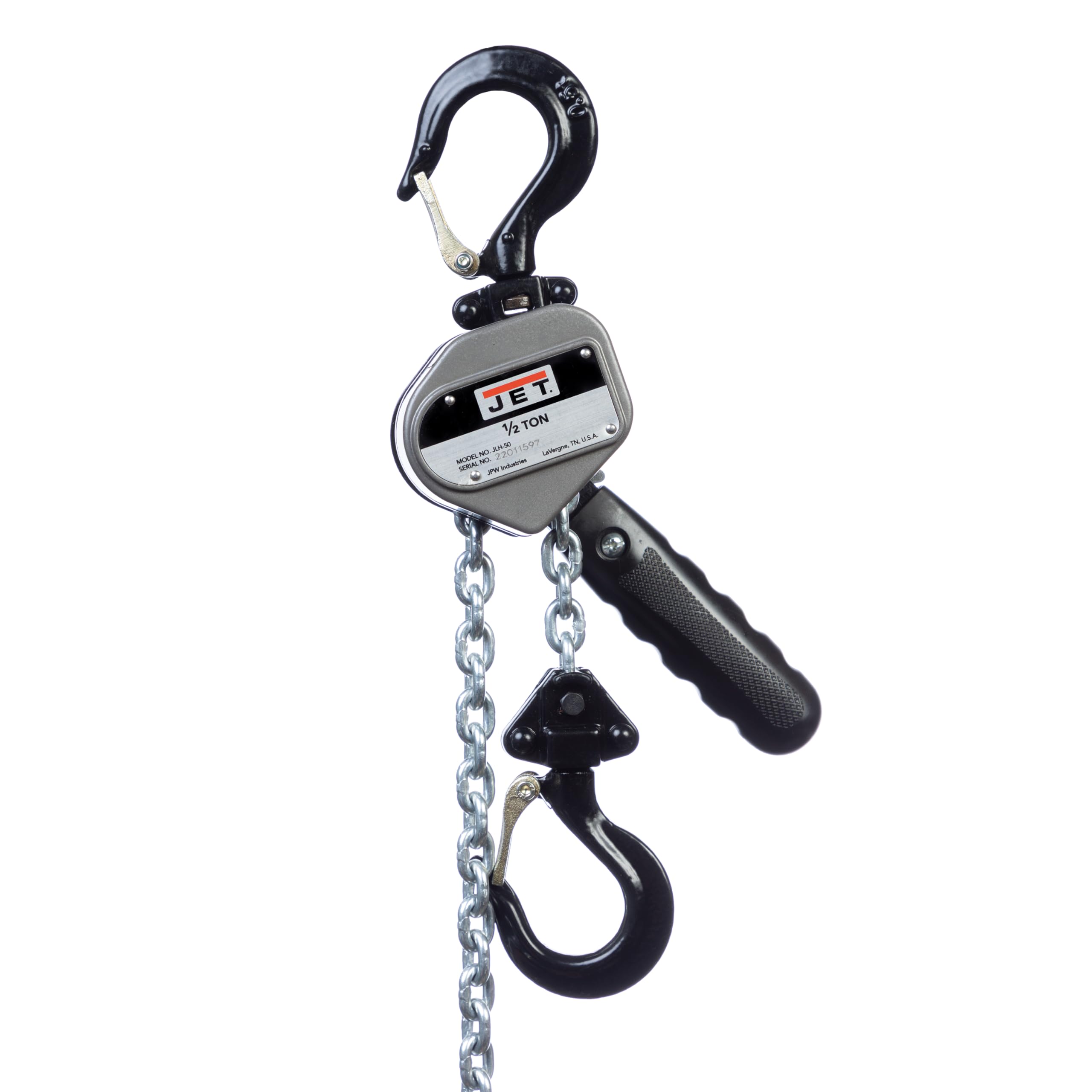 JET JLH-50-5 1/2英トン コンパクトチェーンホイスト 5フート昇降機 (181505)