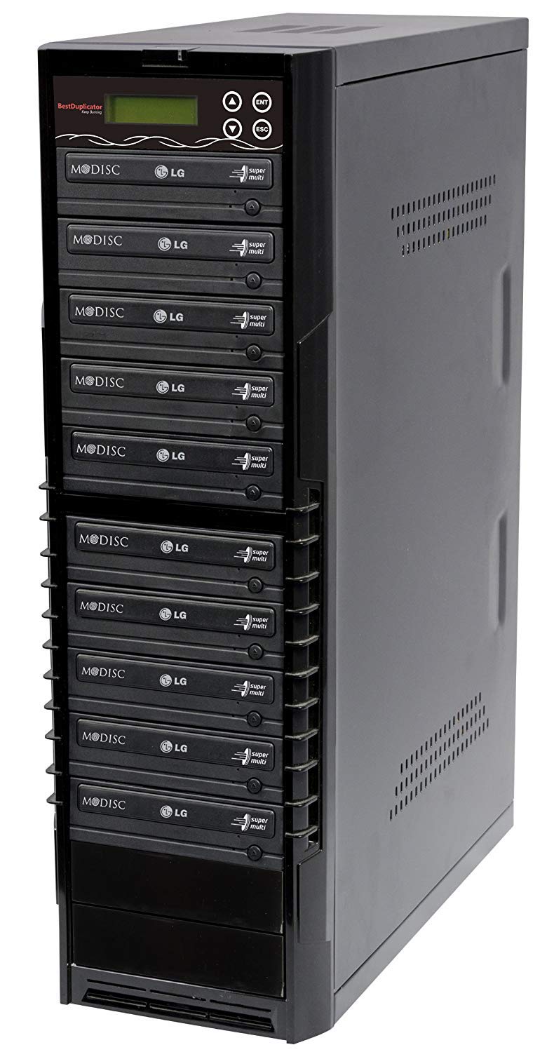 BestDuplicator Bestduplicator BD LG-9 t 9 かっこうの的 24 x SATA ヴィデオディスク デュプリケータ組み込み LG 焼却装置 (1 に 9)