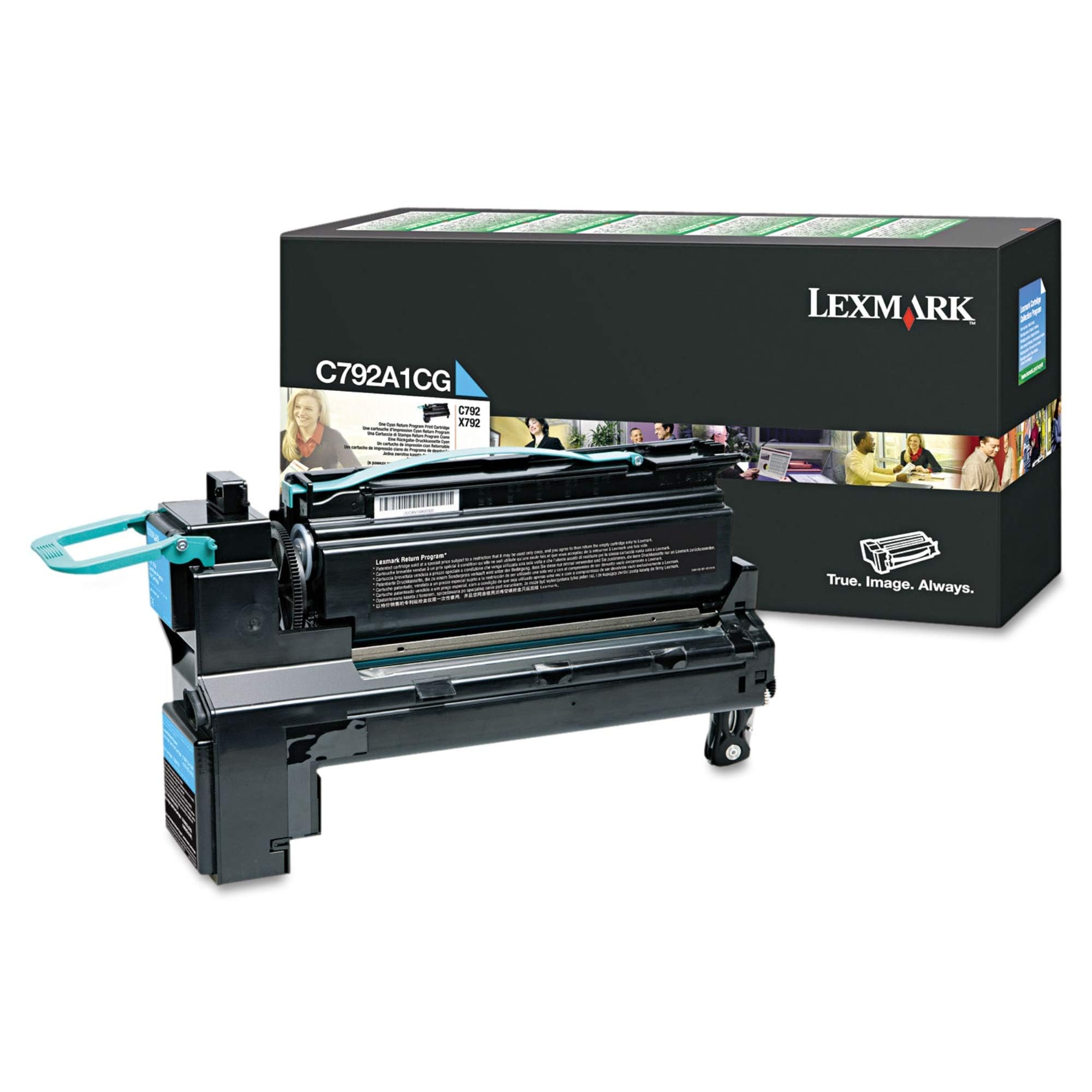 Lexmark C792  X792 Rﾃｼckgabe-Druckkassette Cyan (ca. 6.000 Seiten)ﾂ13)
