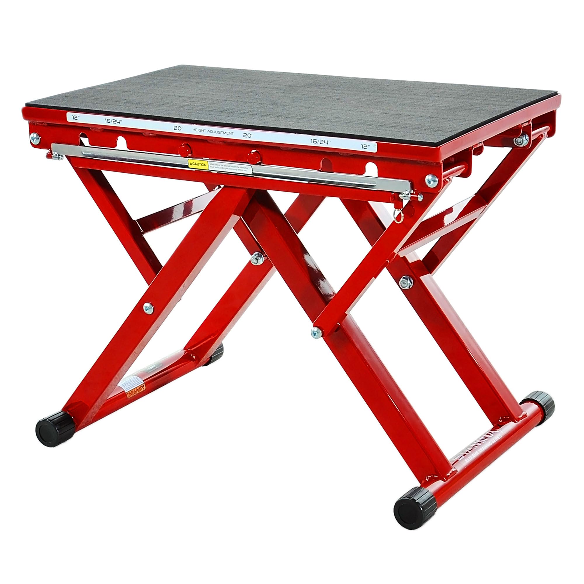 (Red) - Stamina X Adjustable Height Plyo Box