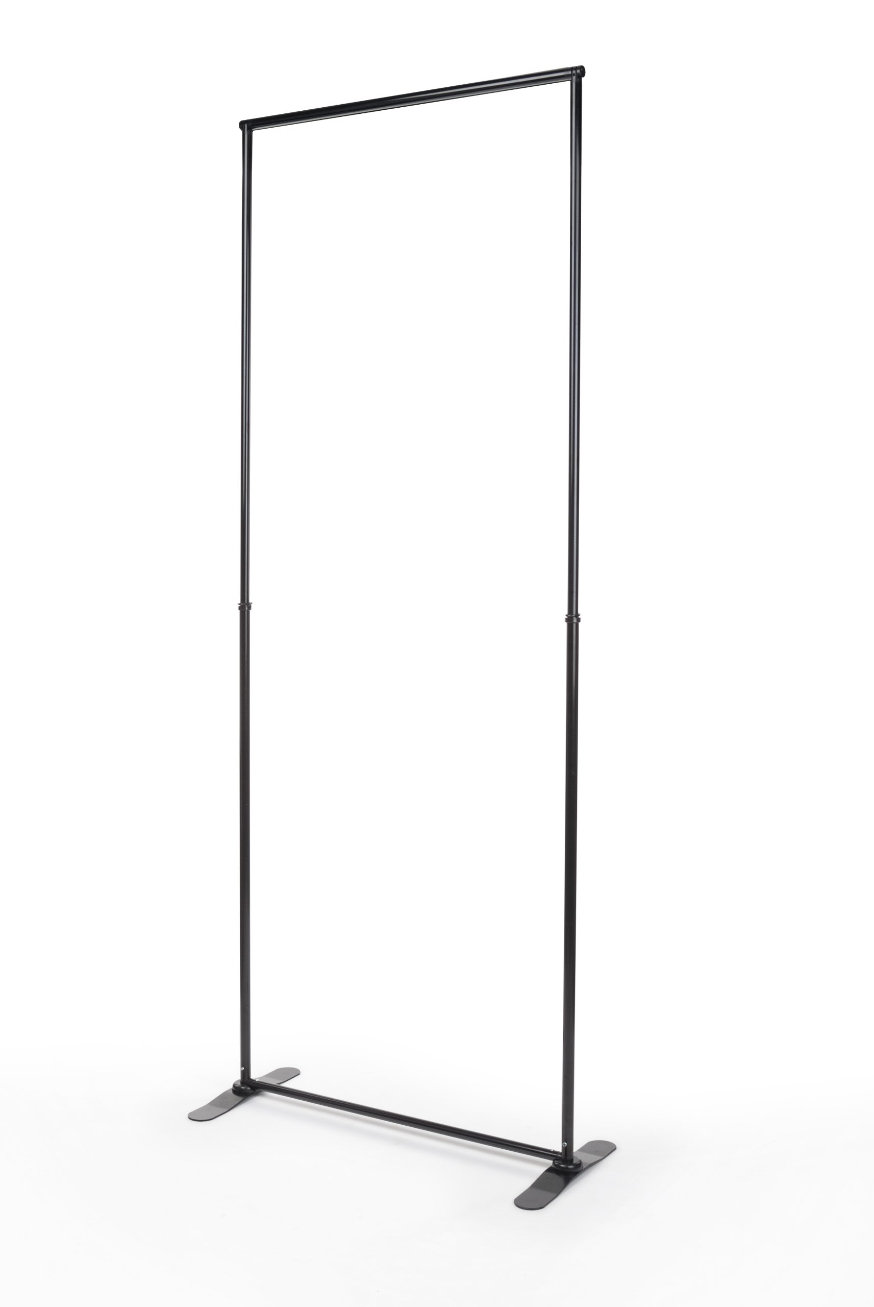 displays2goブラック仕上げスチールバナースタンド表示標識36 x 94センチ、高さ調節可能、頑丈なベース、軽量設計(bs3694bk3 ) 41,495円