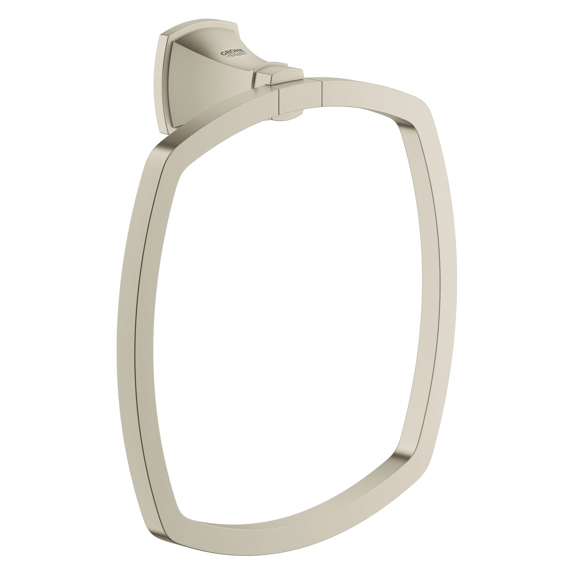 (Brushed Nickel Infinity Finish) - Grohe 40630EN0 Grandera Towel Ring