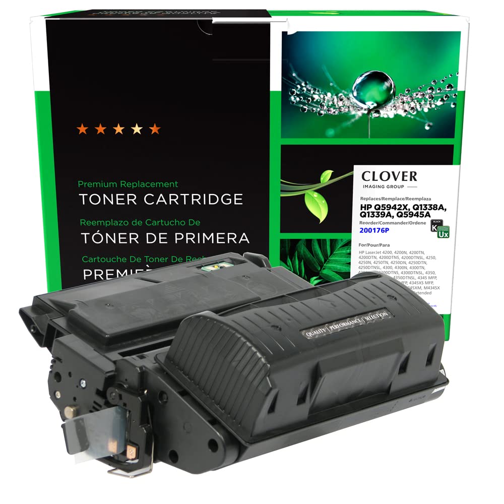 WPP 200176P Remanufactured Extended Yield Toner Cartridge for HP 38A by WPP