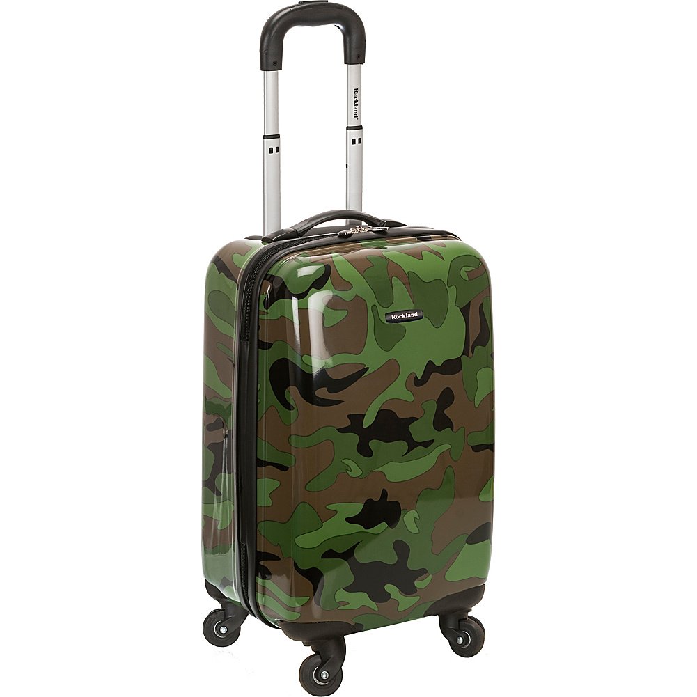 [Rockland] 機内持ち込み手荷物。 Rockland Safari Hardside Spinner Wheel Luggage 22 inches 変装