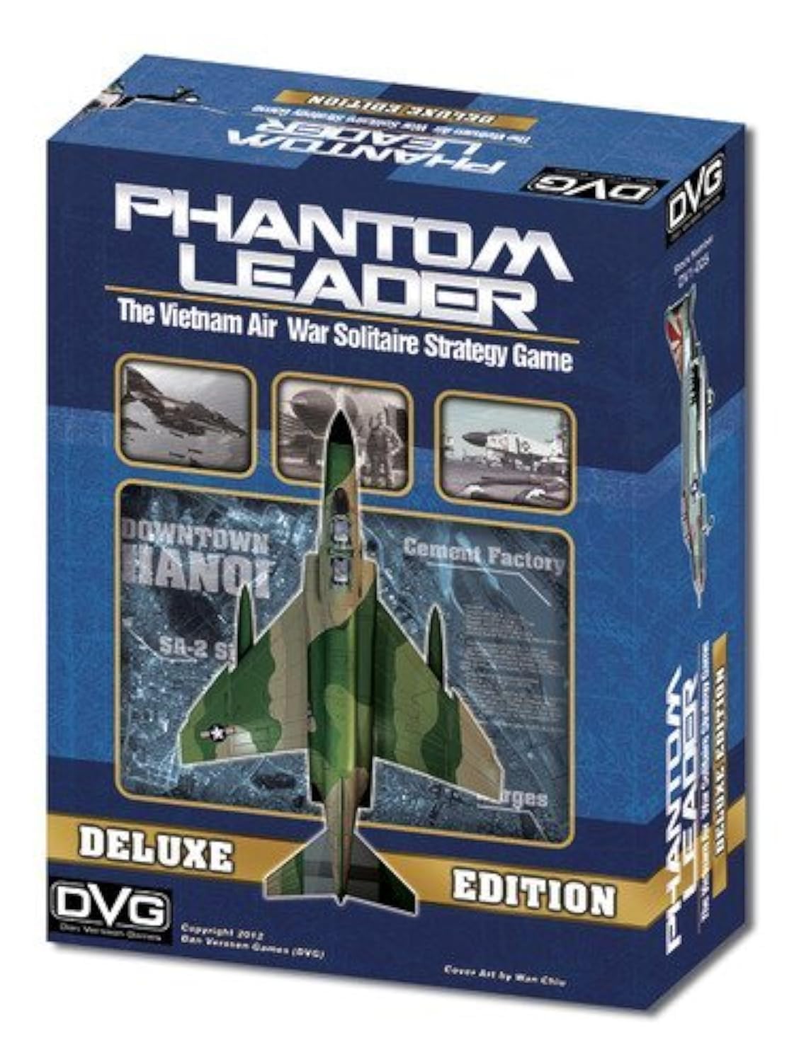 DVG: Phantom Leader Deluxe [2nd Edition]  the Vietnam Air War Strategy Game