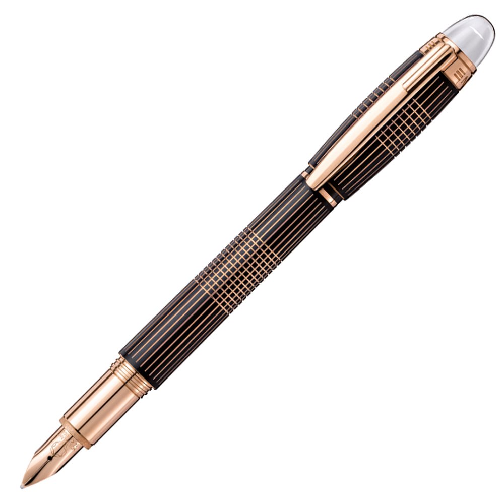 Montblanc スターウォーカーレッドゴールドメタル万年筆 106867