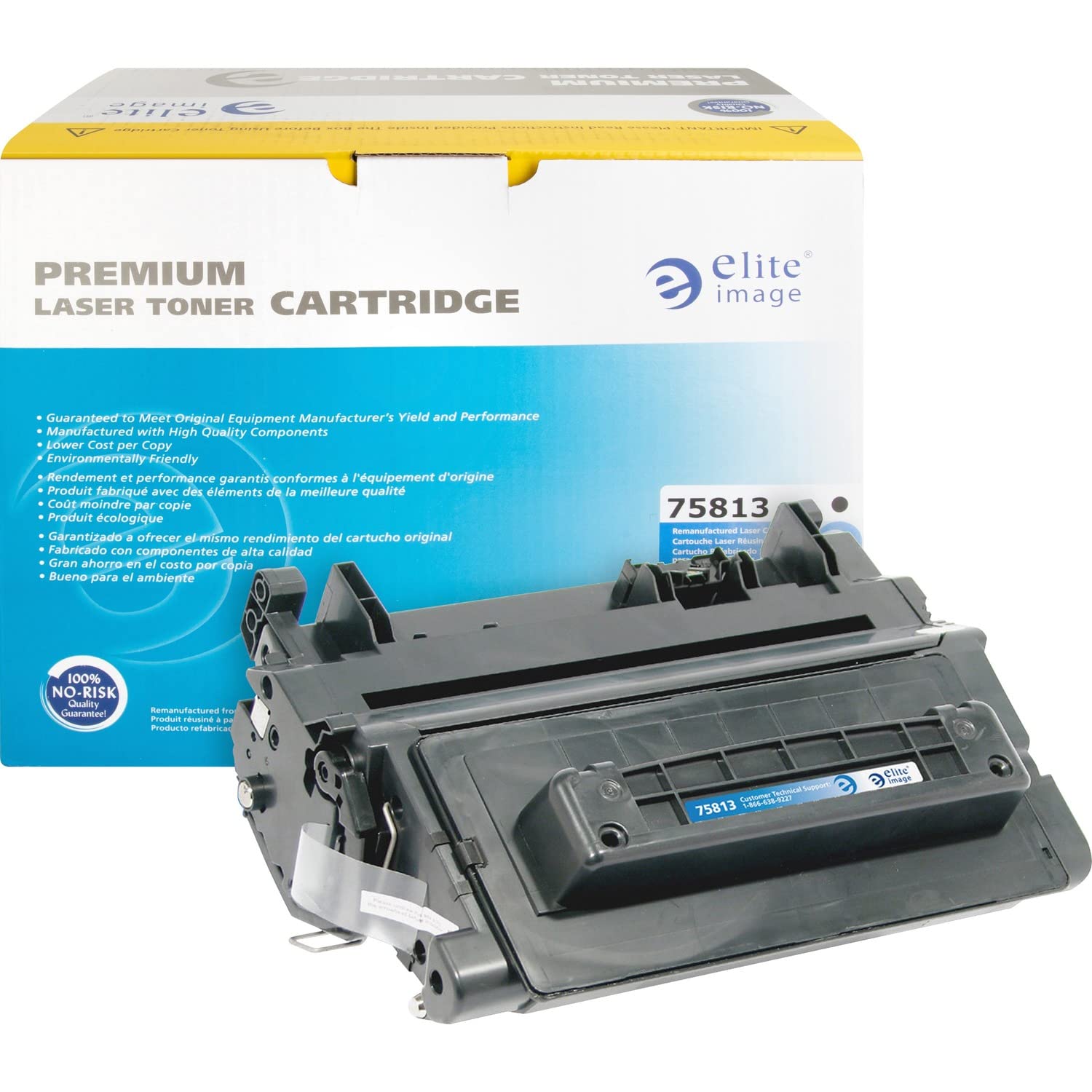 Elite Image Compatible Toner Cartridge Replacement for HP CE390A ( Black ) by Elite Image|global研究所