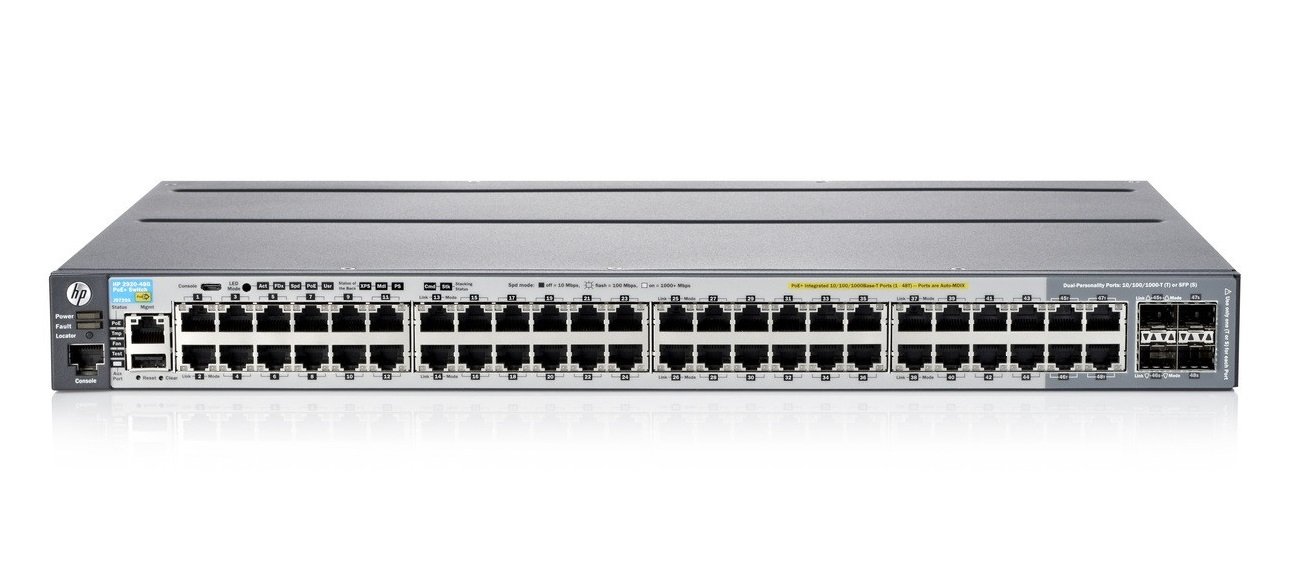 HP 2920-48G-POE+ 740W  48 Port Gigabit POE Switch [並行輸入品]