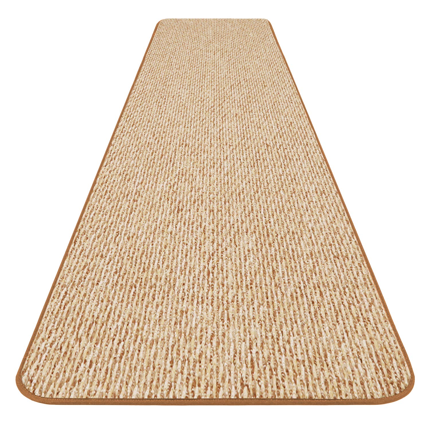 skid-resistantカーペットランナー ? Pralineブラウン ? 多くの他のサイズを選択 10 Ft x 27 In ブラウン 764842922448|global研究所