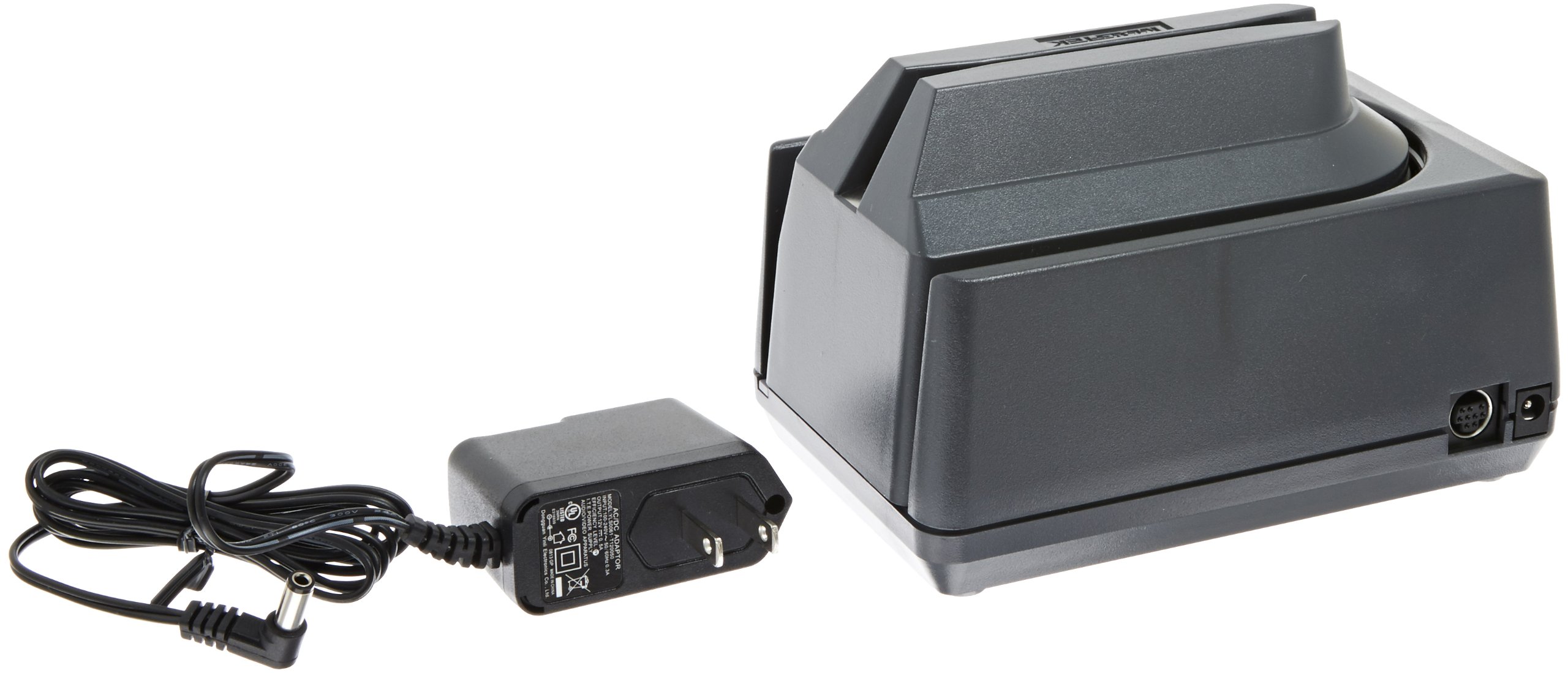 MagTek 22533003 Mini MICR Check Reader with USB Interface 17 in/s Scan Speed 12V Dark Gray by MagTek