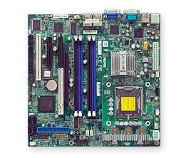 SUPERMICRO MBD-PDSML-LN2+ LGA 775 Intel Xeon 3200/3000 マイクロATX Intel Xeon/Core 2/Pentium 4/Pentium EE/Pentium D/Celeron D サーバーマザーボード