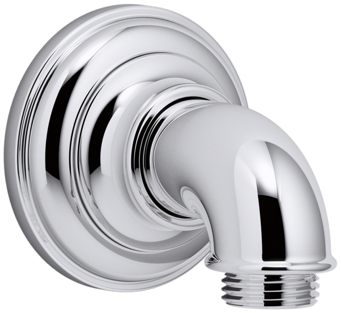 Kohlerアーティファクトwall-mount Supplyエルボ L 2-11/16  H 2-7/16  W 2-7/16 K-72796-CP 1