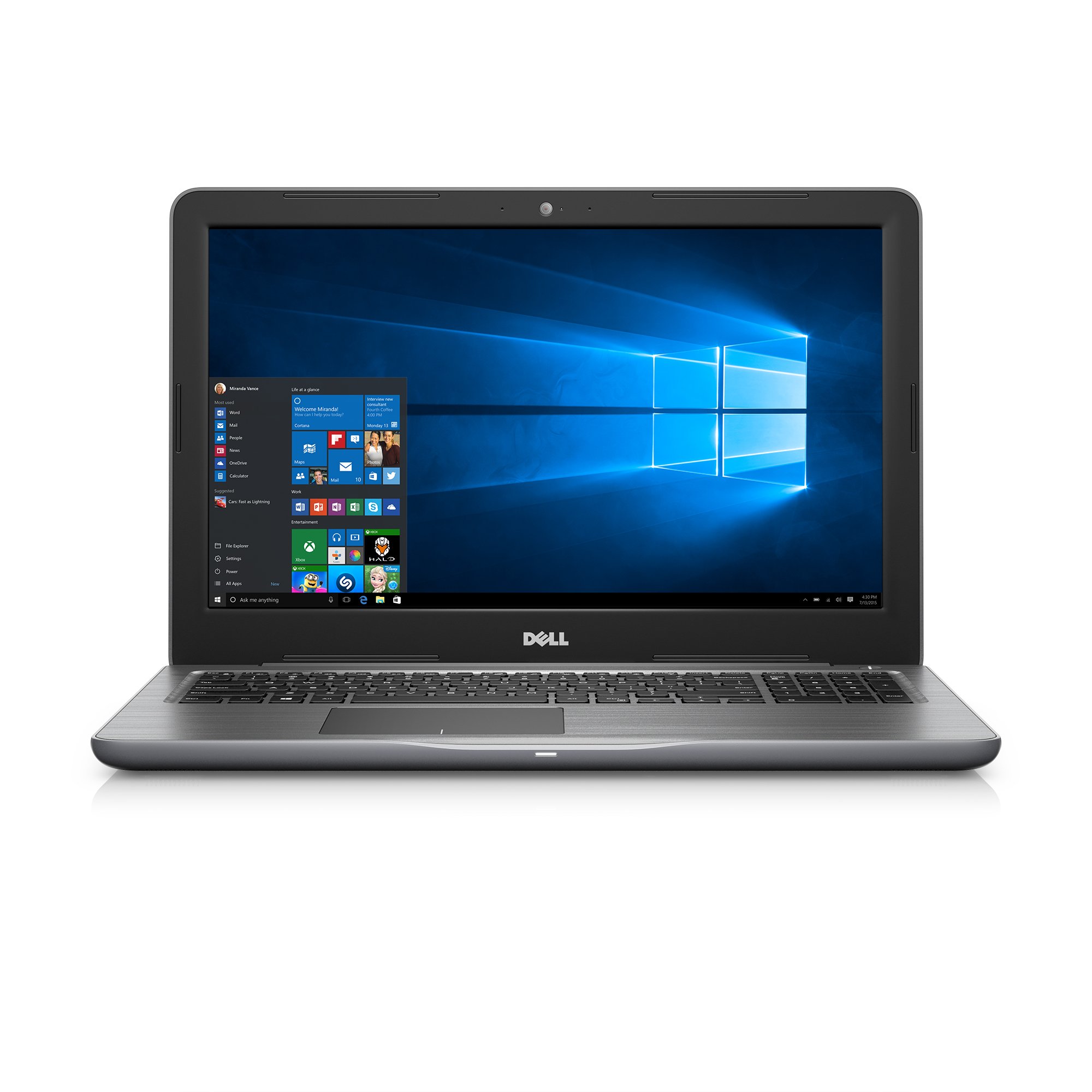Dell Inspiron i5565-0017GRY 15.6 FHD Laptop (7th Generation AMD A9-9400  8GB ランダムアクセス記憶装置  1 結核症 HDD) by Dell