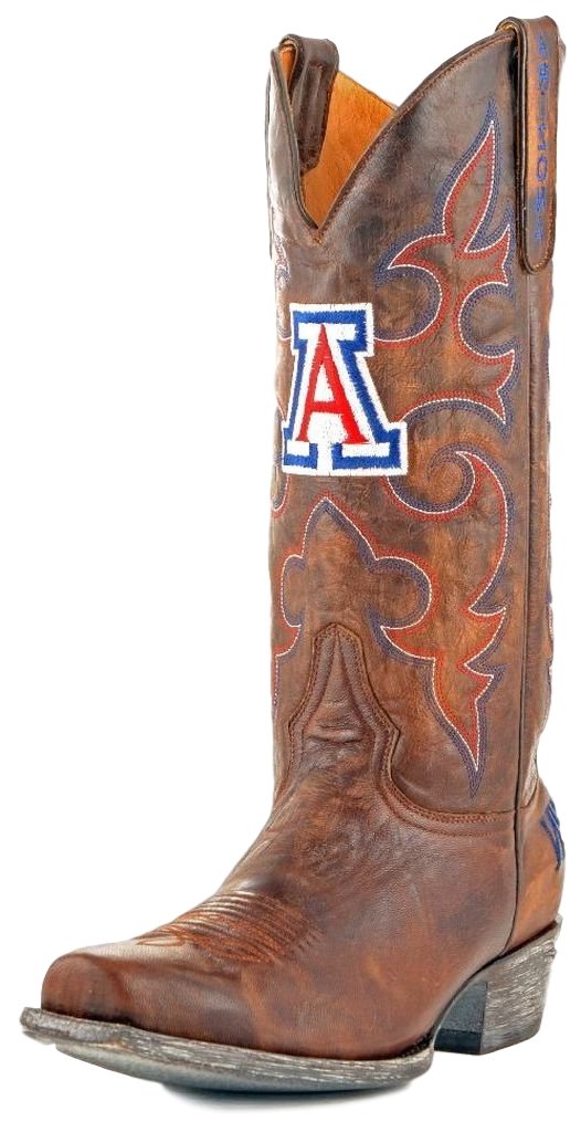 NCAA Arizona Wildcats Men 'sボード部屋スタイルブーツ ブラウン|global研究所