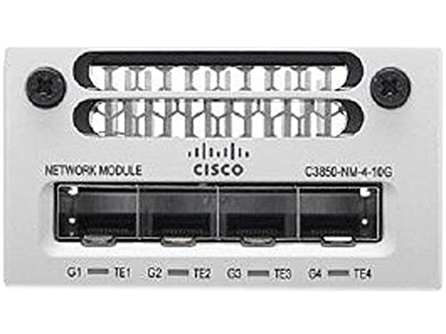 Cisco C3850-NM-4-10G= 拡張モジュール - 10ギガビット SFP+ / SFP (mini-GBIC) x 4 - Catalyst 3850-24 3850-48用｜global研究所