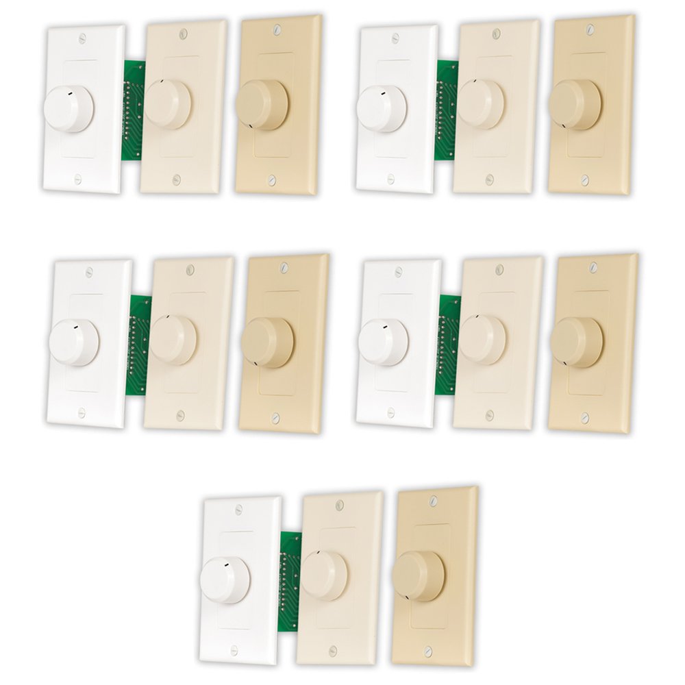 Acoustic Audio AAVCD3C スピーカーボリュームコントロール 3色 ホワイト アイボリー アーモンド 5パック 33,579円
